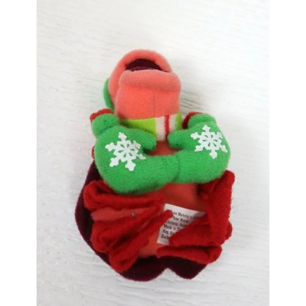 Little Mermaid Vintage Disney Sebastian Plush Ornament McDonalds Happy Meal Toy